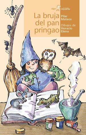 CALCETIN AMARILLO. BRUJA DEL PAN PRINGAO