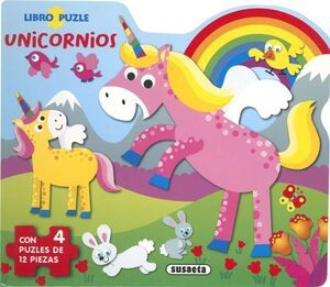LIBRO PUZLE UNICORNIOS