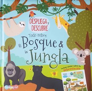 TODO SOBRE EL BOSQUE Y LA JUNGLA: DESPLIEGA Y DESCUBRE BFLAT5489