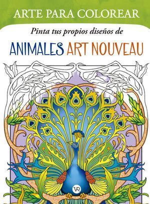 PINTA TUS PROPIOS DISEÑOS DE ANIMALES ART NOUVEAU