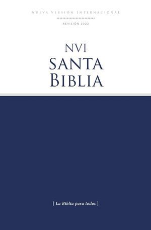 SANTA BIBLIA NVI, REVISIÓN 2022, EDICIÓN ECONÓMICA, TAPA RÚSTICA