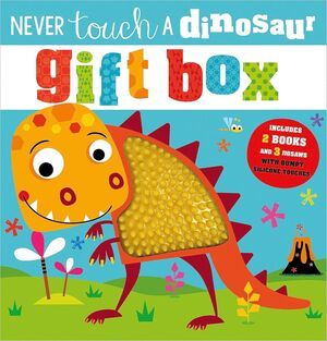 NEVER TOUCH A DINOSAUR GIFT BOX