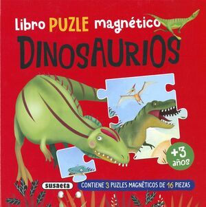 LIBRO PUZLE MAGNETICO. DINOSAURIOS BFSUS9795