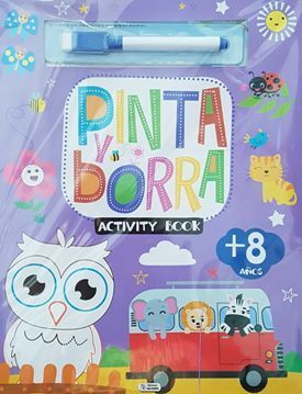 PINTA Y BORRA MORADO  8 AÑOS CPC227