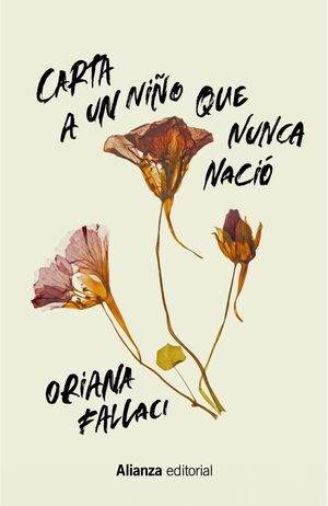 CARTA A UN NIÑO QUE NUNCA NACIÓ