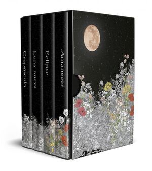 ESTUCHE SAGA CREPUSCULO 20 ANIV (TAPA DURA Y CANTOS PINTADOS)
