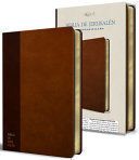 BIBLIA JERUSALEN LATINOAMERICANA SIMIL PIEL MARRON
