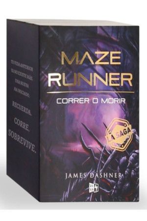 PAQUETE MAZE RUNNER: (CORRER O MORIR, PRUEBA DE FUEGO,CURA MORTAL,VIRUS LETAL)