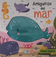 PIEZAS MAGICAS: AMIGUITOS DEL MAR CON ROMPECABEZA  BBDAR0463